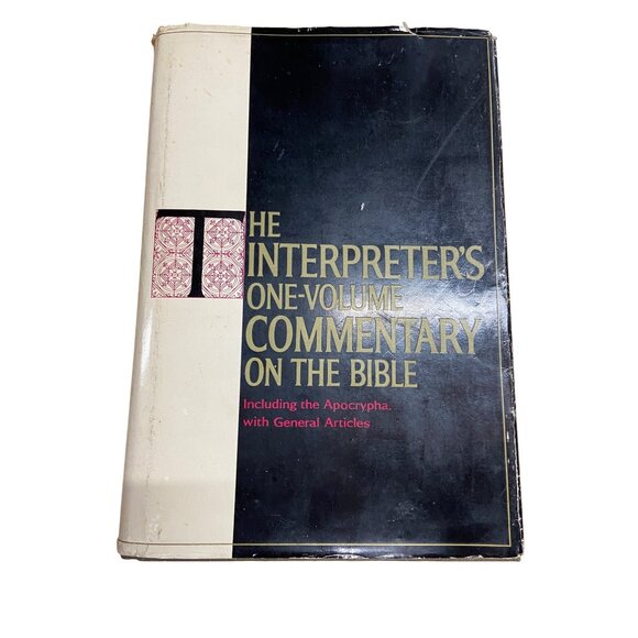 Interpreter’s One-Volume Commentary on the Bible 1971 Abingdon Press HC - Picture 2 of 11